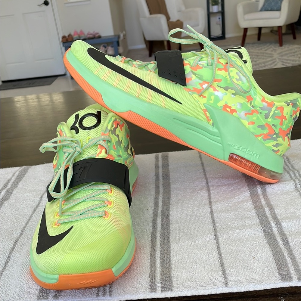 2015 NIKE KD (7)VII Easter Sunday (653996-304)Low BBall Sneakers Sz 13